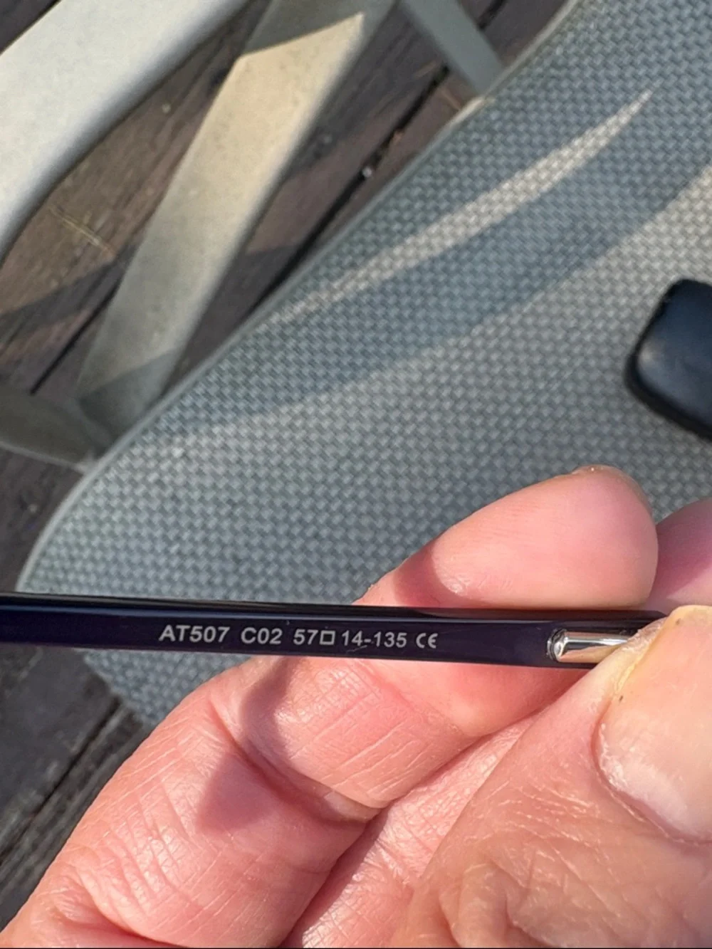 Ann Taylor Aviator Sunglasses with Purple Lenses